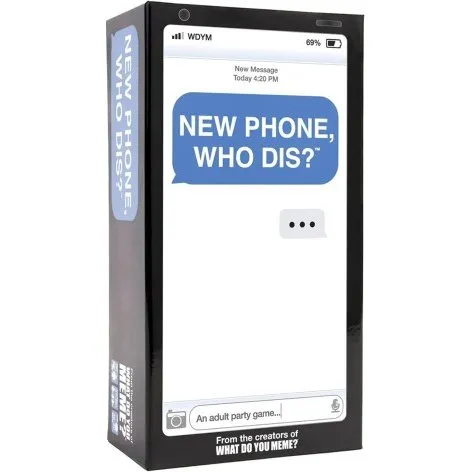 What Do You Meme: New Phone Who Dis (Español)