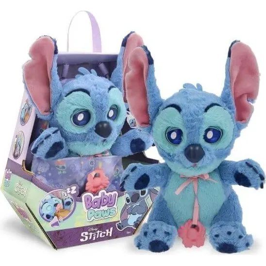 Baby Paws Peluche Interactivo Stitch de Disney para +18 meses