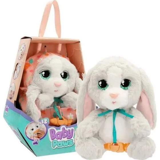 Baby Paws Juguete Interactivo Conejito de Peluche para +18 meses