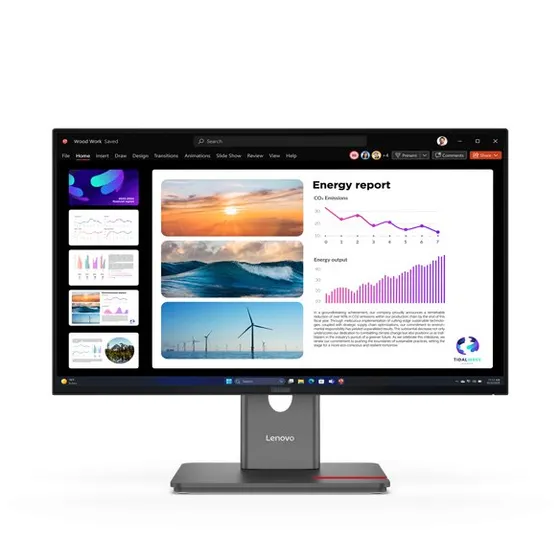 Lenovo ThinkVision P24Q-40 23.8" Negro