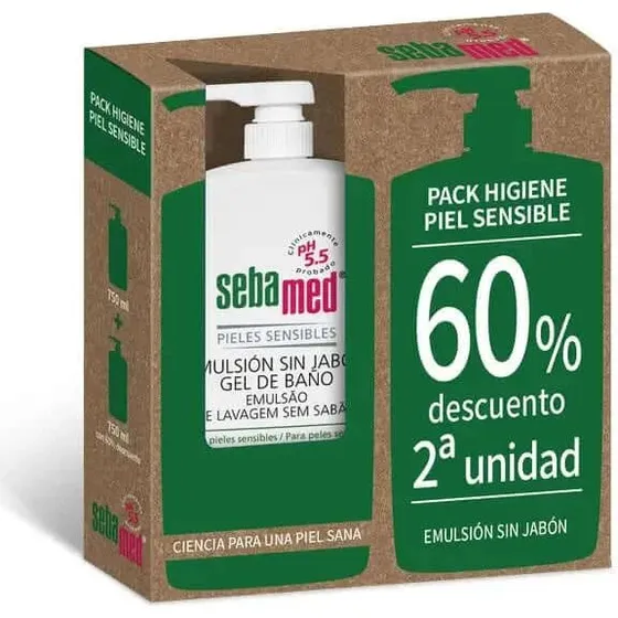 Sebamed Emulsión sin Jabón Duplo 1500 ml (2 x 750 ml)