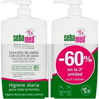 Sebamed Emulsión de Aceite de Oliva Duo 2x750ml