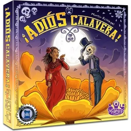 Tranjis Games Adios Calavera - Juego de Mesa Estratégico