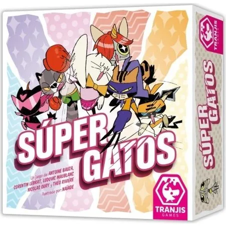 Tranjis Games Super Gatos - Juego de Cartas Familiar