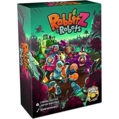 Rabbitz and Robots - Juego de Cartas de Defensa de Torre