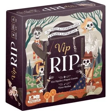 VIP RIP - Juego de Cartas de Zombi Paella
