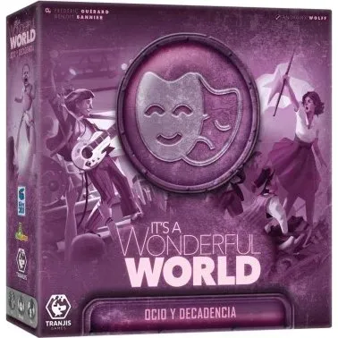 It's a Wonderful World: Ocio y Decadencia - Expansión de Juego de Mesa
