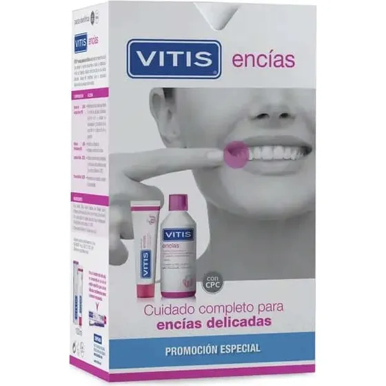 VITIS Gingival Pack: Pasta Dentífrica 100 ml + Colutorio 500 ml