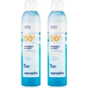 Sensilis Protector Solar Spray Invisible & Light SPF50+ Pack 2x200ml