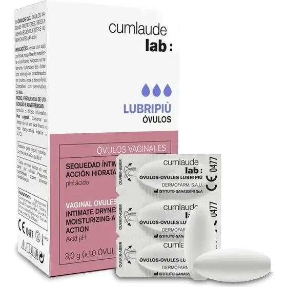 Cumlaude Lab Lubripiù Óvulos Vaginales Hidratantes 10 uds