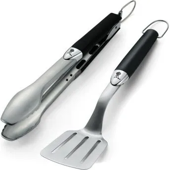Weber® Juego Premium Pinzas y Espátula Pequeño