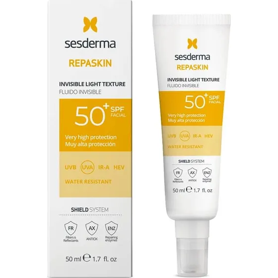Sesderma Repaskin Fluido Facial Invisible SPF 50+ 50 ml