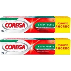 Corega Duplo Extra Fuerte 2 x 70g