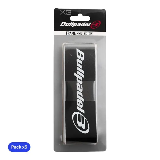 Protector de Pádel Bullpadel Frame Negro (Pack de 3)