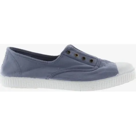 Zapatillas Victoria 1915 Inglesa Elástico Lona Tintada Azul