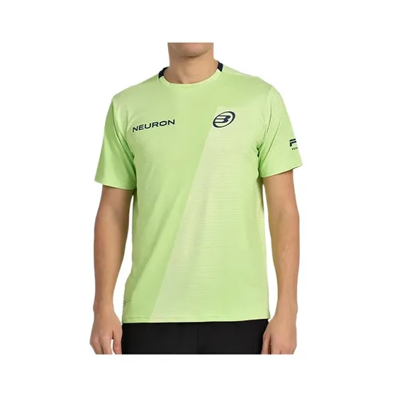 Bullpadel Fede Chingotto 25I - Camiseta Hombre Limón