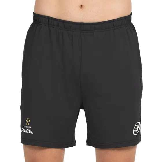 Pantalones de pádel Bullpadel Preux Negro Premier Padel