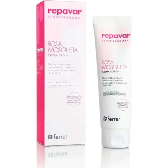 Repavar Crema Reparadora Regeneradora con Rosa Mosqueta 125 ml