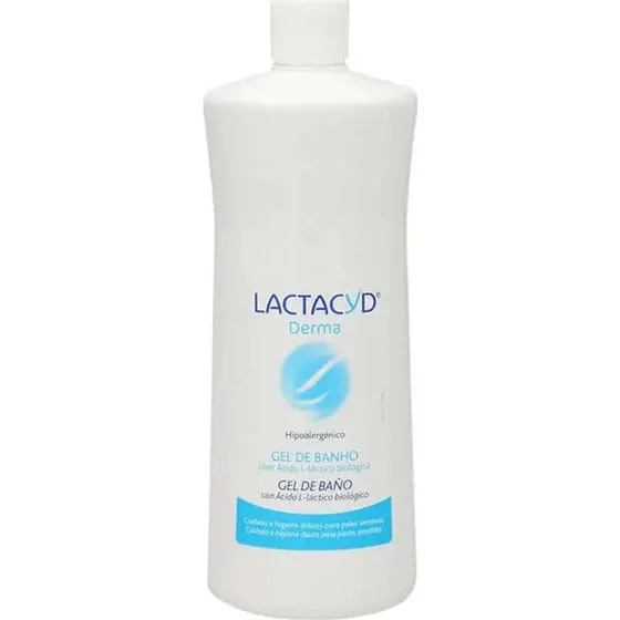 Lactacyd Derma Gel de Baño Hipoalergénico 1 L