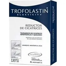 Trofolastin Reductor de Cicatrices 5x7.5cm 5 Unidades