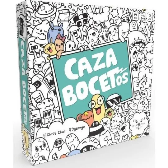 Maldito Games Caza Bocetos - Juego de Mesa de Dibujo Rápido