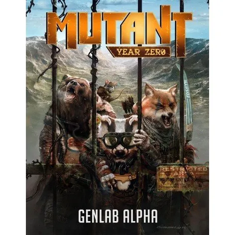 Mutant Year Zero: Genlab Alpha - Suplemento de Rol