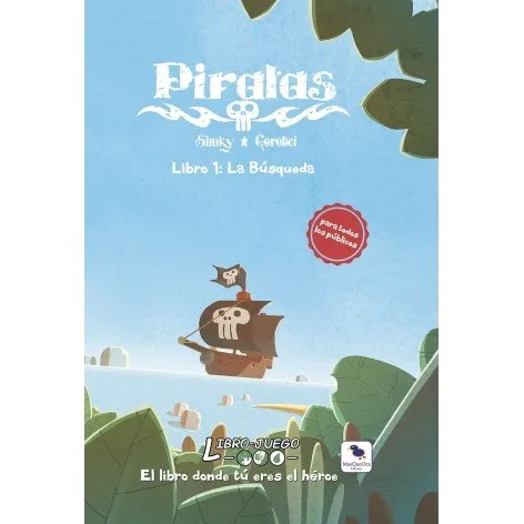 Libro Juego 12 Piratas: La Búsqueda - Masqueoca