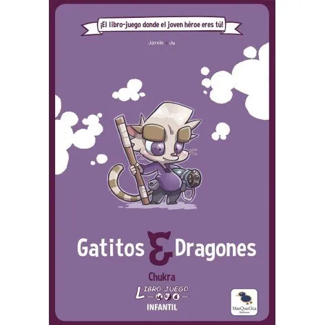 Libro Juego Infantil 01: Gatitos y Dragones