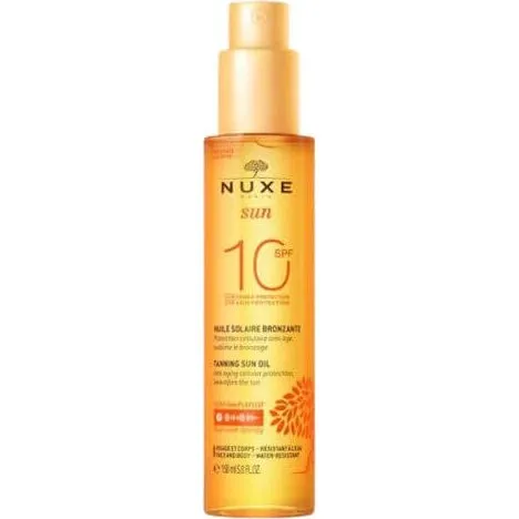 Nuxe Beach Oil Aceite Solar SPF10 Rostro y Cuerpo 150ml