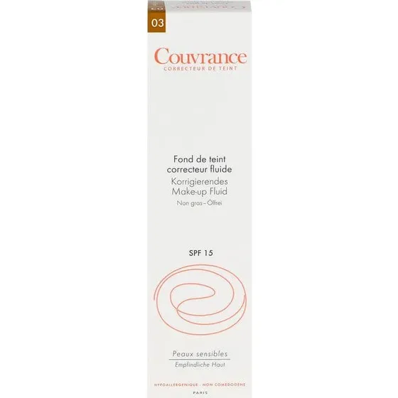 Avène Couvrance Corrector Líquido SPF20 Tono Sable 3.0 30ml