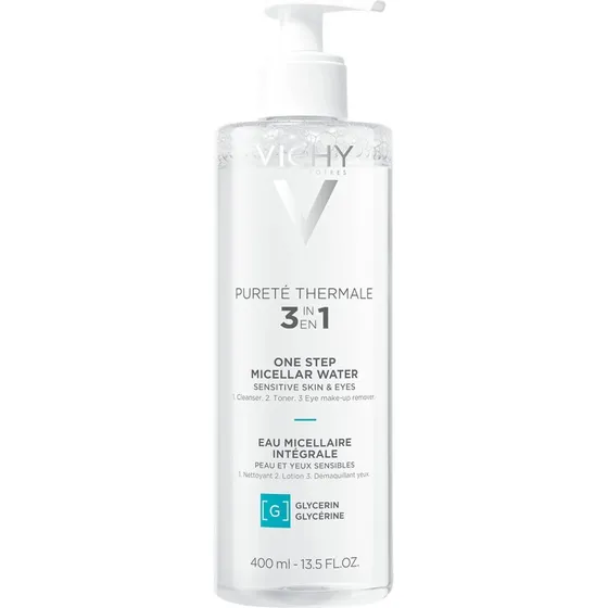 Vichy Pureté Thermale Agua Micelar Mineral para Piel Sensible 400 ml