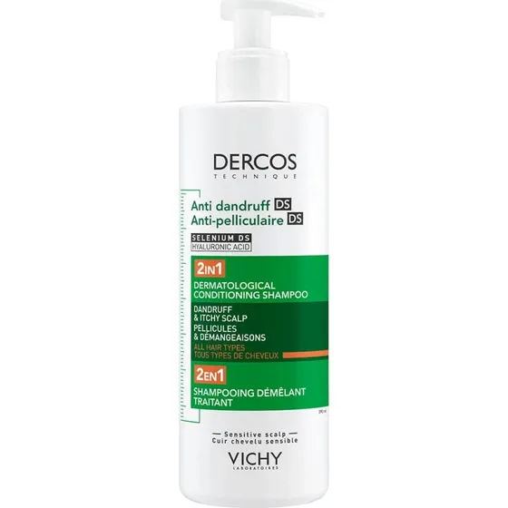Vichy Dercos Champú y Acondicionador 2 en 1 Anticaspa DS 200ml