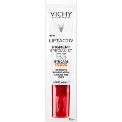 Vichy Liftactiv B3 Crema Contorno de Ojos con SPF 50+, 15 ml
