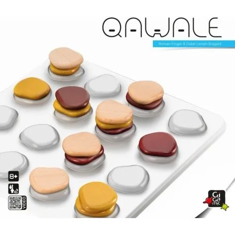 Qawale - Juego de mesa táctico de ingenio
