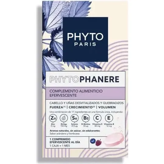Phyto Phytophanere Complemento Alimenticio Efervescente 30 Cápsulas