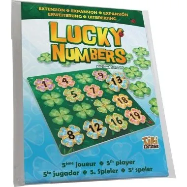Lucky Numbers: Expansión Quinto Jugador de Tranjis Games