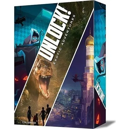 Unlock! Exotic Adventures - Juego de Cartas Cooperativo