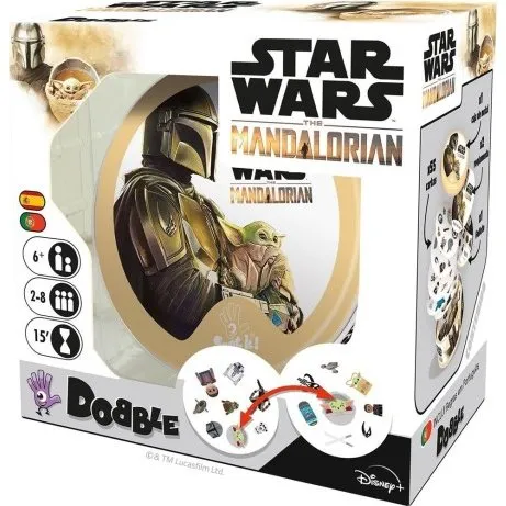 Dobble Star Wars Mandalorian - Juego de Cartas