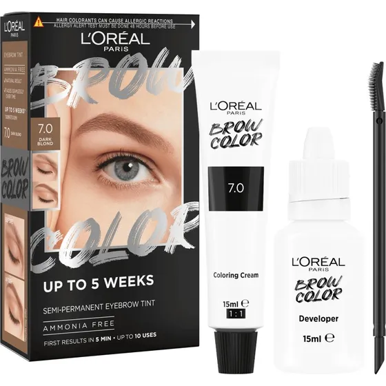 L'Oréal Paris Brow Color Tinte de Cejas 7.0 Rubio Oscuro