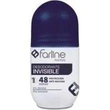 Farline Hombre Desodorante Invisible Piel Sensible 50 ml