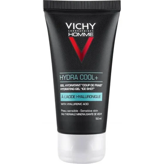 Vichy Homme Hydra Cool+ Gel Hidratante con Efecto Frío 50 ml