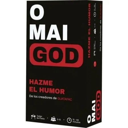 Omaigod - Juego de Cartas de Preguntas y Respuestas de Asmodee