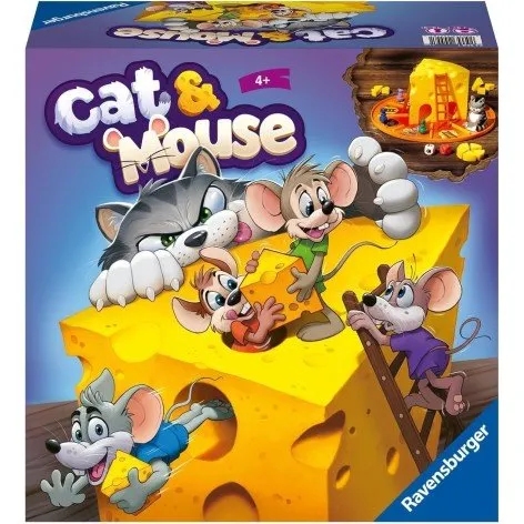 Ravensburger Cat and Mouse - Juego de mesa para niños