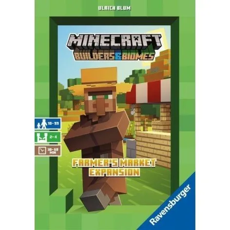 Minecraft Builders and Biomes: Farmers Market Expansion + Promo