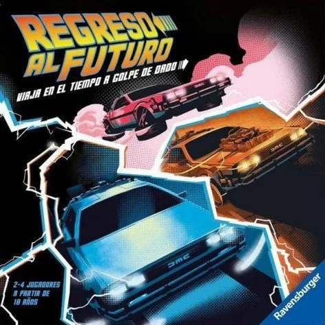 Ravensburger Regreso al Futuro: Viaje en el Tiempo a Golpe de Dado