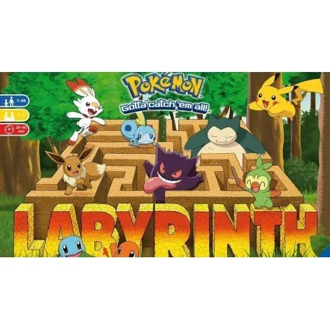 Ravensburger Labyrinth: Pokémon Juego de Mesa