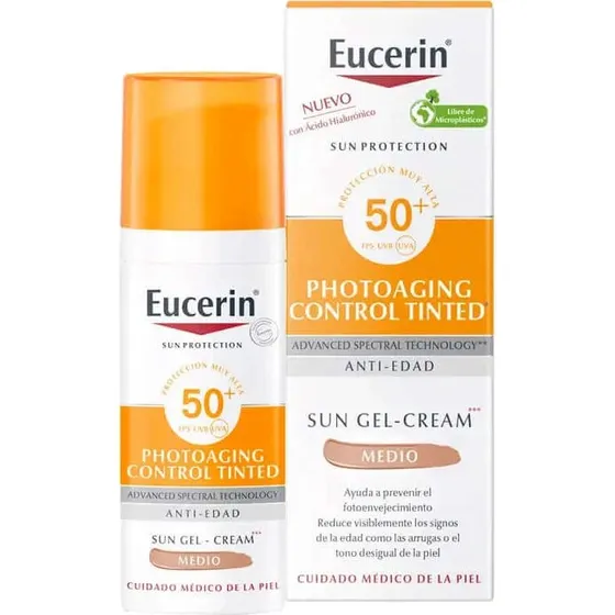 Eucerin Sun Photoaging Control FPS50+ Tono Medio 50 ml