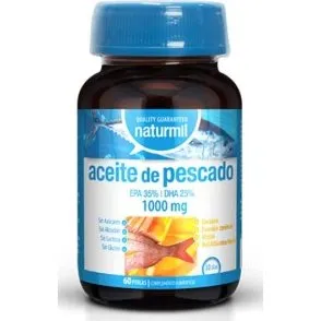 Naturmil Aceite de Pescado Omega 3 35/25 1000mg 60 Perlas