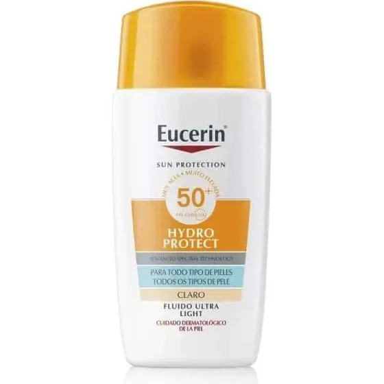 Eucerin Sun Face Hydro Protect Fluido FPS50+ Tintado Claro 50ml