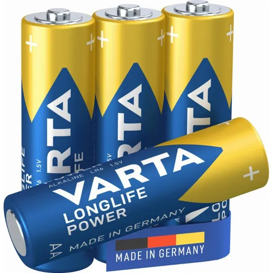 Varta Pilas Alcalinas Longlife Power AA 4 Unidades